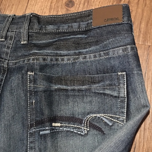 NEW! Carbon Jeans Relaxed Straight Jeans 38/32 - Picture 5 of 5